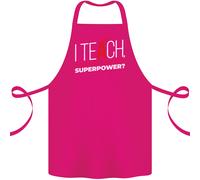 I Insegnare che Cosa È Your Superpower Divertente Cotone Grembiule 100% Organico