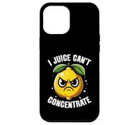 I Juice Cant Concentrate Angry Lemon - Divertente gioco di parole Custodia per iPhone 12 Pro Max