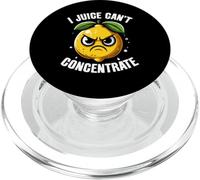 I Juice Cant Concentrate Angry Lemon - Divertente gioco di parole PopSockets PopGrip per MagSafe