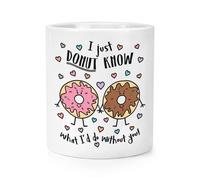 I Just Ciambella Know What I' D Fare Senza You Trucco Pennello Matita Pot -