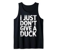 I Just Don't Give A Duck Sarcastic Animal Puns - Canotta