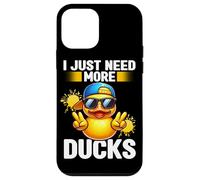I Just Need More Ducks - Giocattoli da bagno in gomma per ragazzi e bambini Custodia per iPhone 12 mini