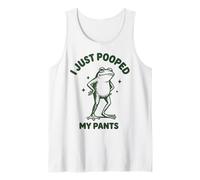 I Just Pooped My Pants Frog Fare La Cacca Sciocco Canotta