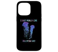 I Just Really Like Jellyfish, OK? Watercolor Fish, JellyFish Custodia per iPhone 14 Pro Max