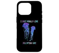 I Just Really Like Jellyfish, OK? Watercolor Fish, JellyFish Custodia per iPhone 16 Pro