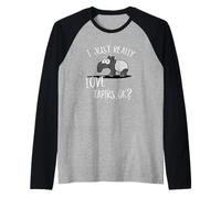 I Just Really Like Tapirs | Mi piacciono i tapiri Maglia con Maniche Raglan