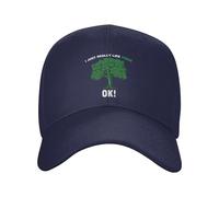 I Just Really Like Trees, Ok Funny Tree Donna Uomo Snapback cap Casual Berretto da Baseball Confortevole Cappellino da Baseball per Estivo Corsa Pesca