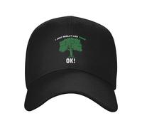 I Just Really Like Trees, Ok Funny Tree Unisex Cappellino con Visiera Confortevole Cappellino da Baseball Morbido Snapback cap per Corsa Estivo Sport
