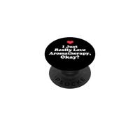 I Just Really Love Aromaterapia Olistico Olistico PopSockets PopGrip Adesivo