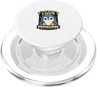 I Just Really Love Penguins - Dolce pinguino Motivo Kawaii PopSockets PopGrip per MagSafe