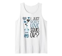 I Just Really Love Squid Ok Carino Squid Lover Canotta