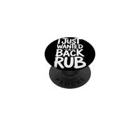 I Just Wanted A Back Rub Aspettando la mamma incinta PopSockets PopGrip Adesivo