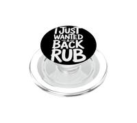 I Just Wanted A Back Rub Aspettando la mamma incinta PopSockets PopGrip per MagSafe
