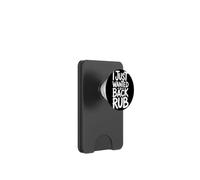 I Just Wanted A Back Rub Aspettando la mamma incinta PopSockets PopWallet per MagSafe