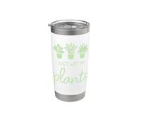 I Just Wet My Plants Funny Gardener Cute Garden Piante da appartamento Bicchiere termico in acciaio inox doppia parete