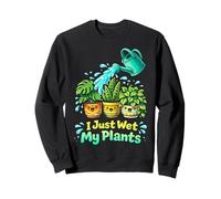 I Just Wet My Plants Funny Gardening Pun Houseplant Lover Felpa