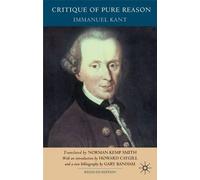 I. Kant Howard Caygill G. Banham Critique of Pure Reason, S (Copertina rigida)