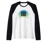I Keep all My Dad Jokes in A Dad A Base Fathers Day Divertente Maglia con Maniche Raglan