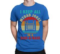 I Keep All My Dad Jokes In A Dad-A-Base T-Shirt Amazing Men Tee Top T-Shirt #FD