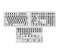 I keycaps originali in bianco e nero di altezza con dissolvenza resistente migliorano la digitazione meccanica della tastiera