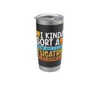 I Kinda Sorta Forse Ho un Teatro Musicale per gli Amanti di Broadway Bicchiere termico in acciaio inox doppia parete