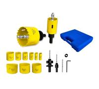 I Kit Frese Per Fori in Metallo Per Progetti Lavorazione Del Legno Garantiscono Precisione E Longevità Adatti Per Fai Da Te E Strumenti Per La Realizzazione Mobili Per Uso Professionale