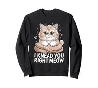 I Knead You Right Meow Amante Gatto Felino Pet Meow Love Cats Felpa
