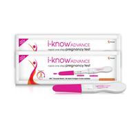 i-Know Advance Mid Stream Rapid Pregnancy Test Kit Risultati accurati Confezi...