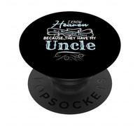 I Know Heaven Is A Beautiful Place They Have My Uncle PopSockets PopGrip Adesivo