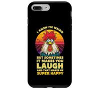 I Know I'm Weird But Sometimes It Make You Laugh Funny citazione Custodia per iPhone 7 Plus/8 Plus