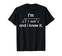I Know It Matematica Formula Calcolo Algebra Insegnante Matematica Amante Maglietta