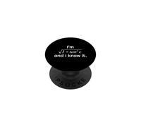 I Know It Matematica Formula Calcolo Algebra Insegnante Matematica Amante PopSockets PopGrip Adesivo