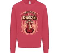 I Know It ’S Solo Rock’ N' Rotolo Musica Chitarra Uomo Felpa Maglione