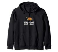 I Know My Way Around A Skillet Funny Cheese Lovers Felpa con Cappuccio