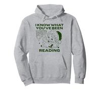 I Know What You 've Been Reading, Funny Bookish Christmas Felpa con Cappuccio