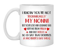 I Know You'Re Not Technically My Nonni Tazze Eleganti Tazza Colazione Con Manico Tazzine Da Caffè Per Cappuccino Espresso Tè Cucina 330Ml