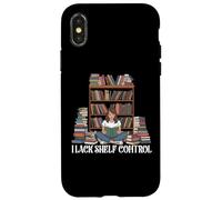I Lack Shelf Control - Divertente amante dei libri che legge i vermi Custodia per iPhone X/XS