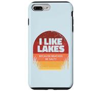 I LAGHI perché le spiagge sono salate Funny Beach Meme Custodia per iPhone 7 Plus/8 Plus