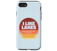 I LAGHI perché le spiagge sono salate Funny Beach Meme Custodia per iPhone SE (2020) / 7/8