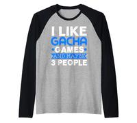 I lanciatori Non Hanno Pista e Campo di tiro del Disco della Linea di Arrivo Maglia con Maniche Raglan