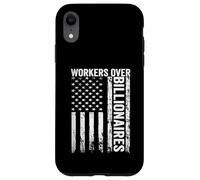 I lavoratori sopra i miliardari protestano contro la giustizia sociale Custodia per iPhone XR