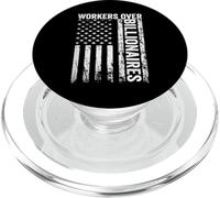 I lavoratori sopra i miliardari protestano contro la giustizia sociale PopSockets PopGrip per MagSafe
