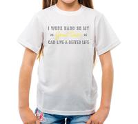 I Lavoro Rigido For My Great Dane - T-Shirt - Greatdane Cane Puppy Hound