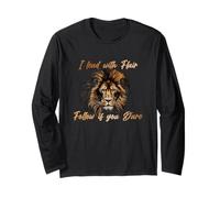 I Lead with Flair Follow If You Dare Maglia a Manica