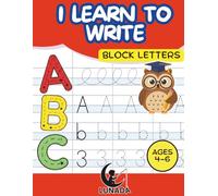I Learn to Write: Tracing Lines, Letters, and Numbers: Pre-Writing Skills and Prewriting Patterns | Preschool Workbook Ages 4-6 | Fine Motor Skills and Handwriting Readiness