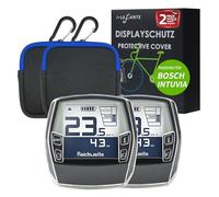 i-LEFANTE Custodia protettiva per display Bosch Intuvia con custodia in neoprene, protezione schermo e-bike, trasparente e impermeabile, protezione antiurto e graffi (set da 2)