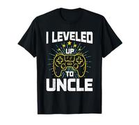 I Leveled Up To Uncle Video Gamer Uncle Maglietta