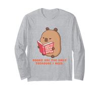 I Libri CapyFun Sono l'unico Tesoro di Cui Ho Bisogno Capybara Maglia a Manica