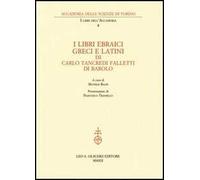 I libri ebraici, greci e latini