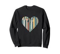 I Libri Sono Il Mio linguaggio d'Amore - Bookworm Gift Felpa, Unisex per Adulti, Nero, XXL